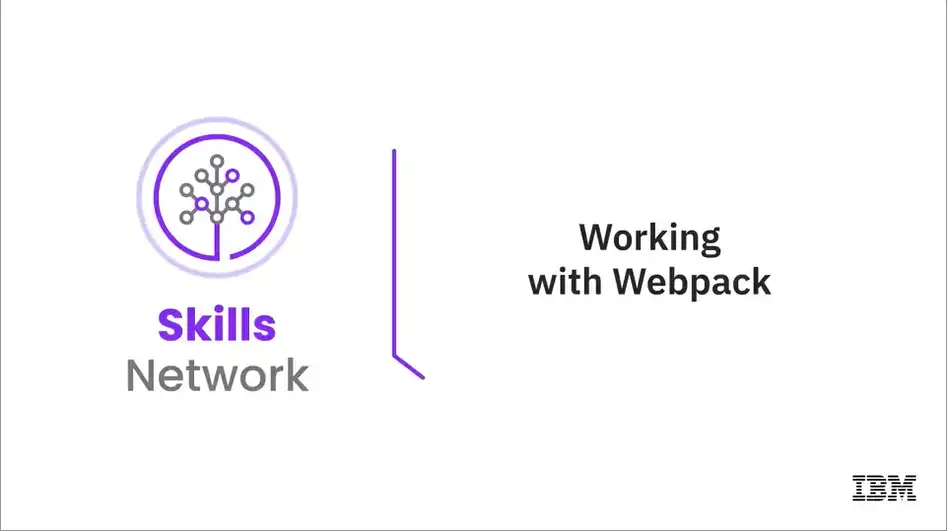 3.04 Working with Webpack.