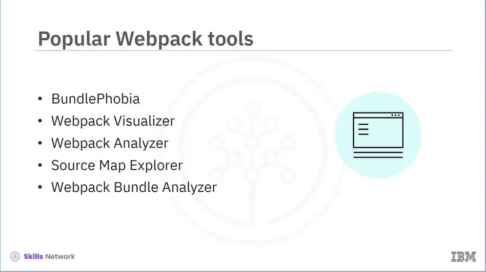 Five most popular Webpack tools.