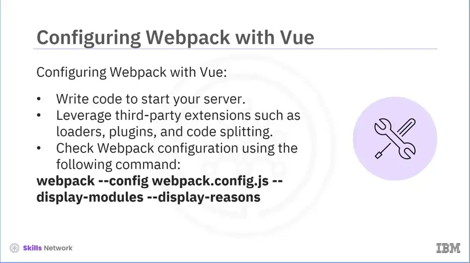 Configuring Webpack with Vue, part 3.