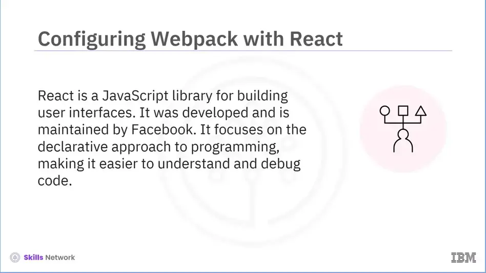 Configuring Webpack with React, part 1.