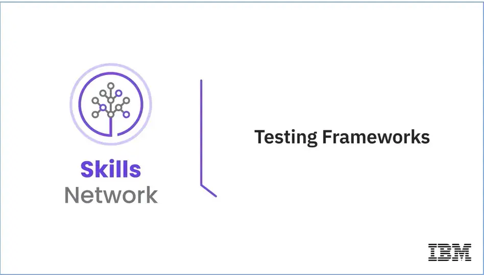 4.03 Testing Frameworks.