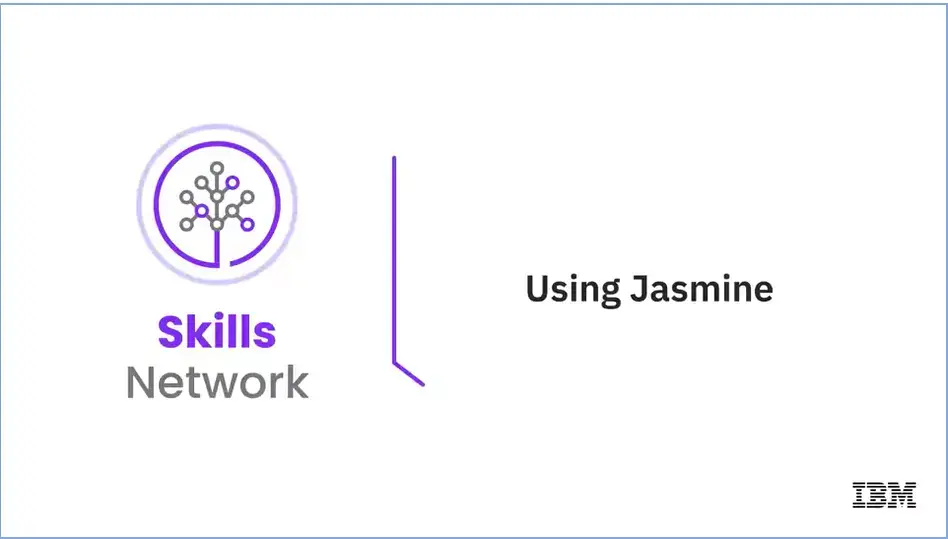 4.05 Using Jasmine.