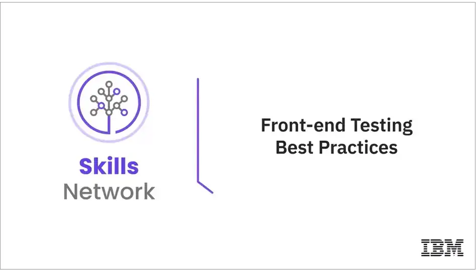 4.06 Front-end Testing Best Practices.